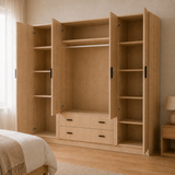 Armario Eco XL 4 Puertas 2 Cajones