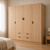 Armario Eco XL 4 Puertas 2 Cajones