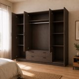 Armario Eco XL 4 Puertas 2 Cajones