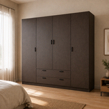 Armario Eco XL 4 Puertas 2 Cajones